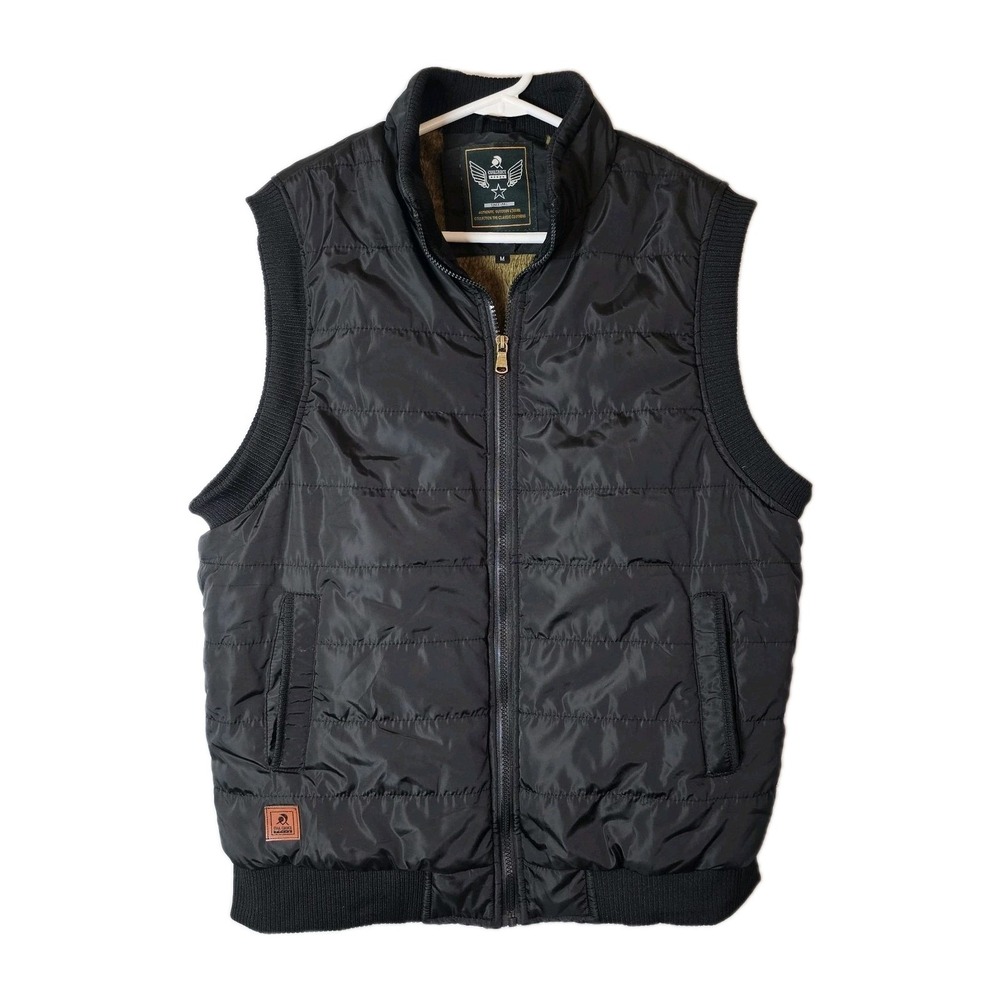 Cool Choice Medium‎ Authentic Outdoor Leisure Collection Lined Puffer Vest Black